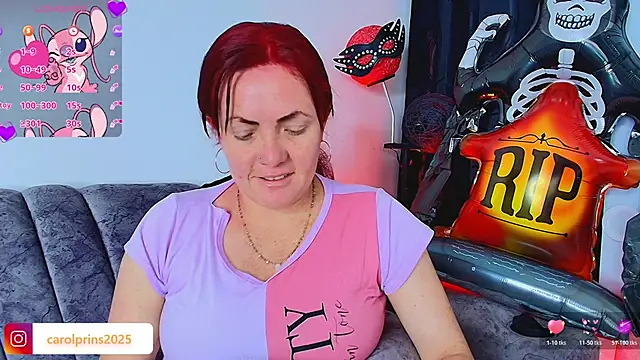 carolinhe  online show from 23, 10, 2025