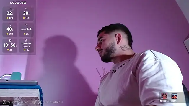 king falconer online show from 12, 3, 2026