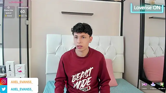 Axel  Evans online show from 19, 9, 2025