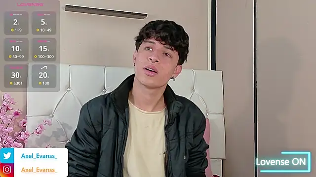 Axel  Evans online show from 7, 10, 2025