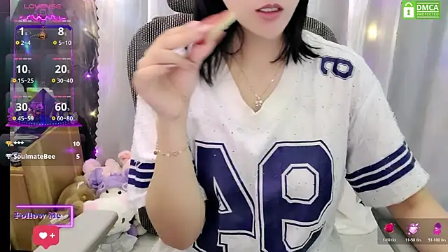 Snapshot of HanaYourlove chatting on 23, 7, 2026 HanaYourlove online show from 23, 7, 2026