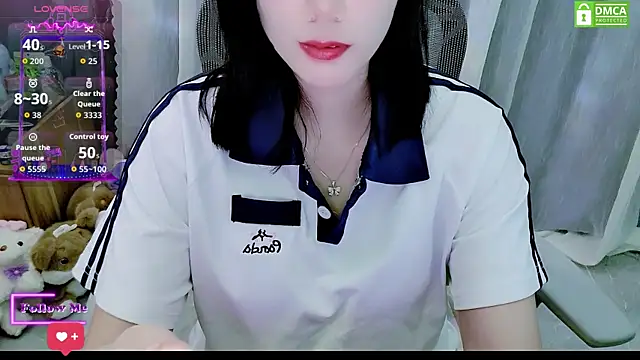 Snapshot of HanaYourlove chatting on 24, 7, 2026 HanaYourlove online show from 24, 7, 2026