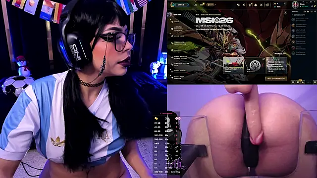 Snapshot of Nyveth chatting on 16, 6, 2026 Nyveth online show from 16, 6, 2026