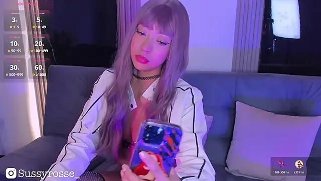 Sussyrosse  online show from 19, 10, 2025