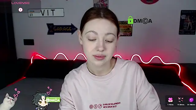 Snapshot of AmourLily chatting on 9, 7, 2026 AmourLily online show from 9, 7, 2026