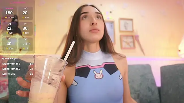 LoonaNyx online show from 28, 10, 2025