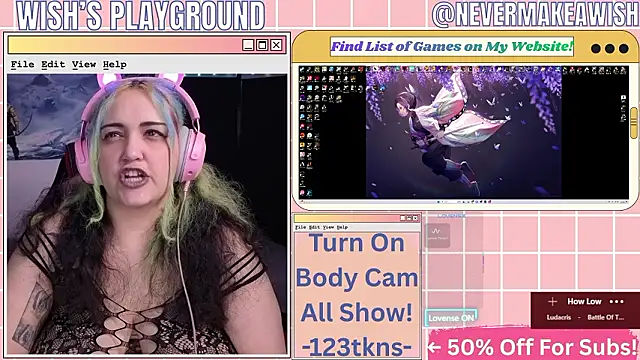 nevermakeawish online show from 6, 3, 2026