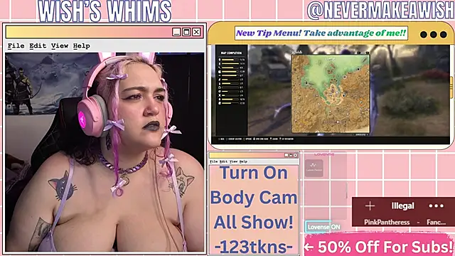 nevermakeawish online show from 1, 7, 2026