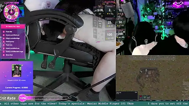 LadyMarzanna online show from 10, 10, 2025