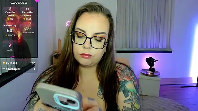 Miss Lucifer6 online show from 23, 2, 2026