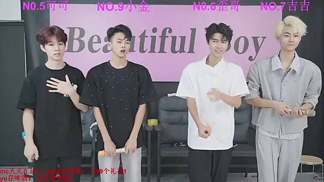 Beautifulboys-777 online show from 14, 9, 2025