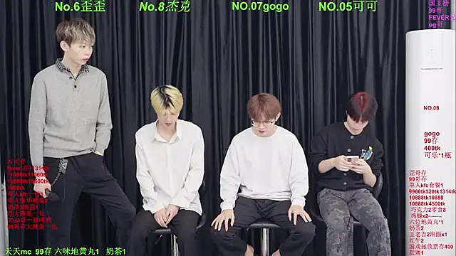 Beautifulboys-777 online show from 17, 4, 2026