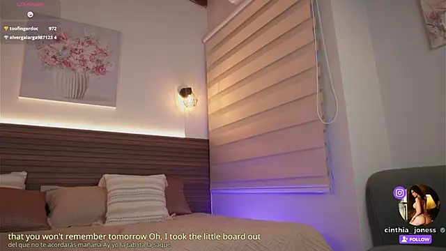 cinthia jones2 online show from 9, 10, 2025