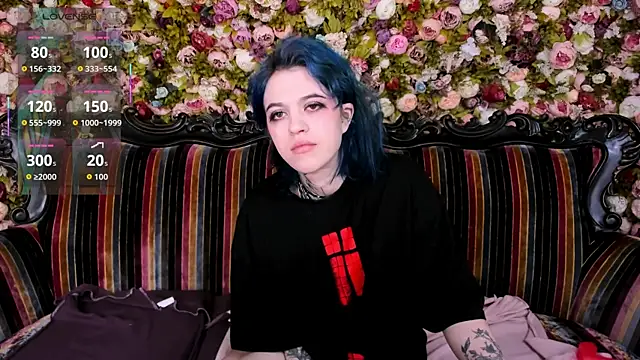 NoelleGothicShadow online show from 22, 2, 2026