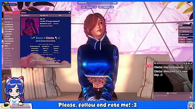 SonaBoobvelle online show from 14, 4, 2026