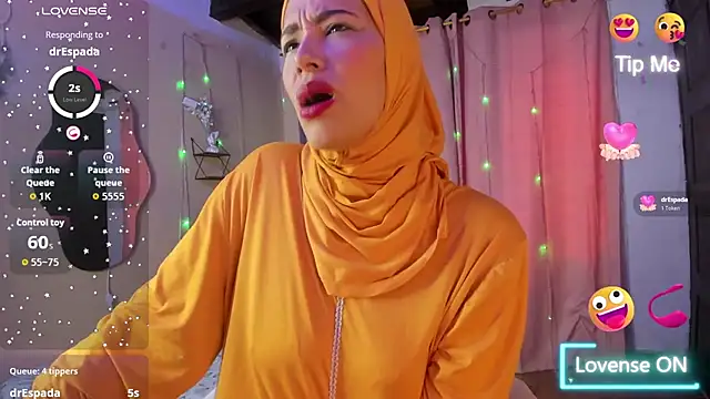 ShanaJamil online show from 29, 11, 2025