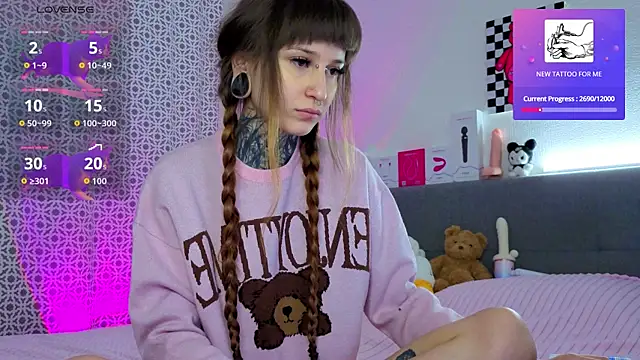 LilithPoison online show from 8, 3, 2026