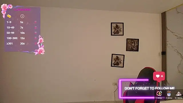 Nina Rouge7 online show from 8, 11, 2025