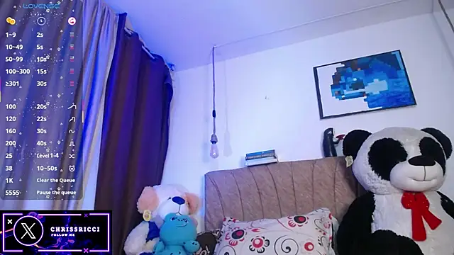 Chriss-ricci online show from 21, 10, 2025