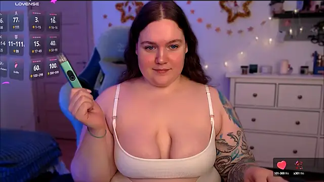 SummerTina online show from 8, 1, 2025