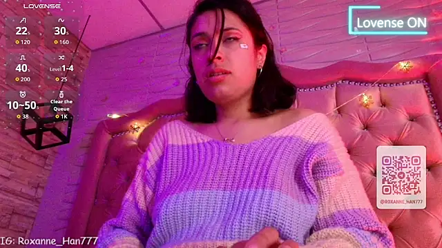 Snapshot of Roxanne_Han chatting on 15, 2, 2026 Roxanne Han online show from 15, 2, 2026