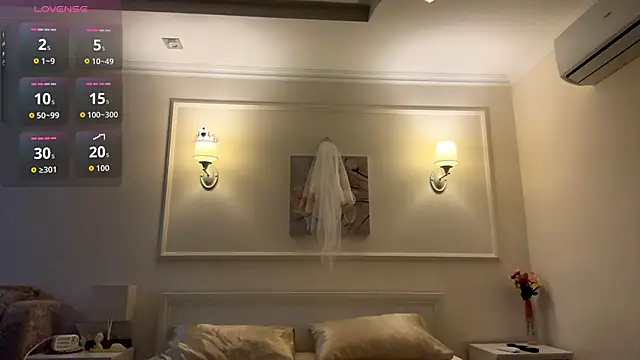 AngelaVelvet online show from 11, 1, 2026