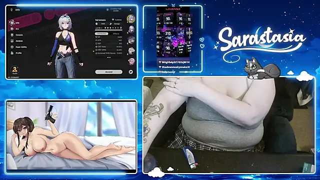 Snapshot of Sarastasia417 chatting on 21, 6, 2026 Sarastasia417 online show from 21, 6, 2026