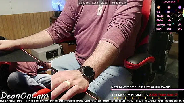 DeanonCam online show from 11, 1, 2026