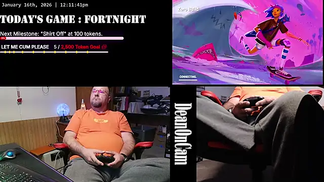 Snapshot of DeanonCam chatting on 16, 1, 2026 DeanonCam online show from 16, 1, 2026