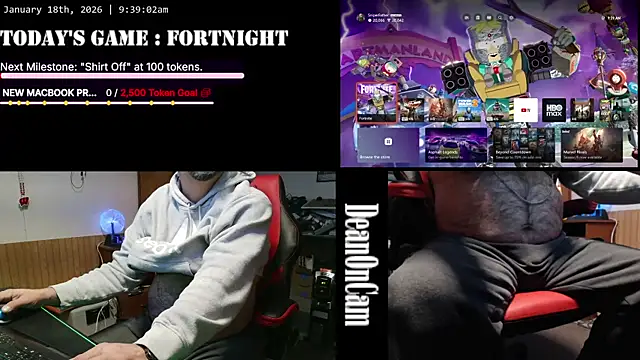 Snapshot of DeanonCam chatting on 18, 1, 2026 DeanonCam online show from 18, 1, 2026