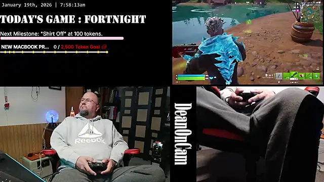 Snapshot of DeanonCam chatting on 19, 1, 2026 DeanonCam online show from 19, 1, 2026