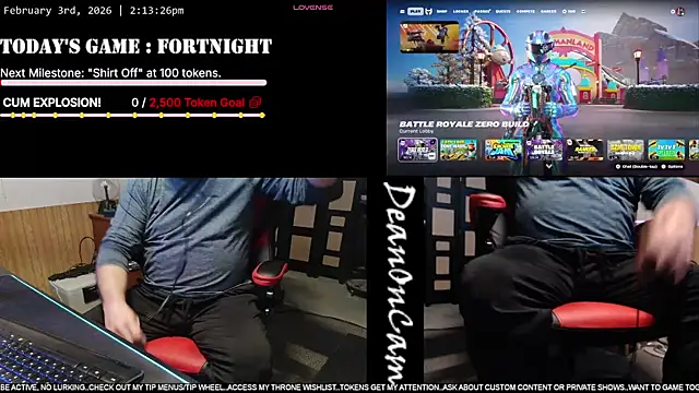 Snapshot of DeanonCam chatting on 3, 2, 2026 DeanonCam online show from 3, 2, 2026