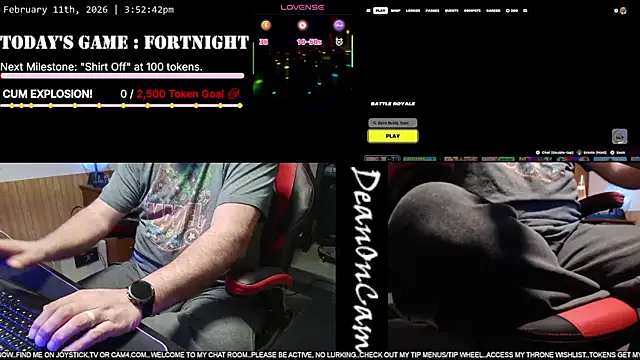 Snapshot of DeanonCam chatting on 11, 2, 2026 DeanonCam online show from 11, 2, 2026