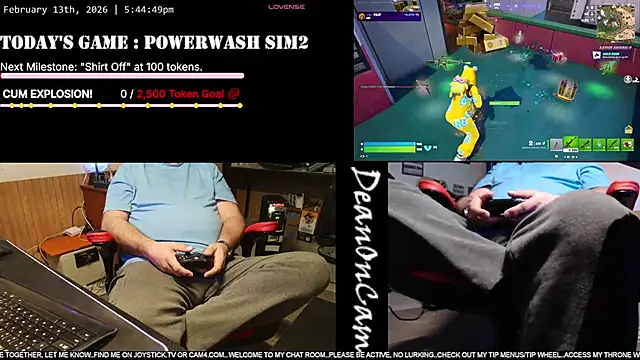 Snapshot of DeanonCam chatting on 13, 2, 2026 DeanonCam online show from 13, 2, 2026