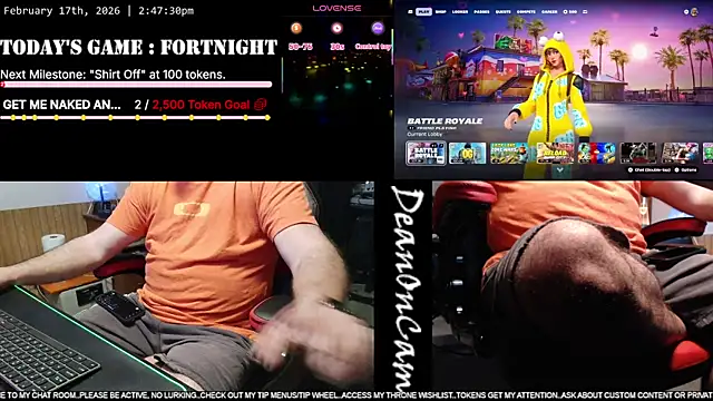 Snapshot of DeanonCam chatting on 17, 2, 2026 DeanonCam online show from 17, 2, 2026