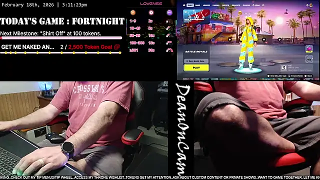 Snapshot of DeanonCam chatting on 18, 2, 2026 DeanonCam online show from 18, 2, 2026