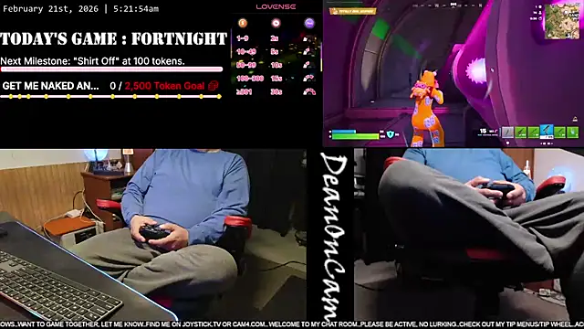 Snapshot of DeanonCam chatting on 21, 2, 2026 DeanonCam online show from 21, 2, 2026