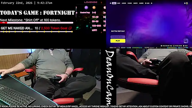 Snapshot of DeanonCam chatting on 22, 2, 2026 DeanonCam online show from 22, 2, 2026