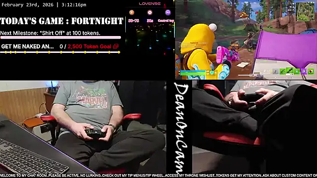 Snapshot of DeanonCam chatting on 23, 2, 2026 DeanonCam online show from 23, 2, 2026