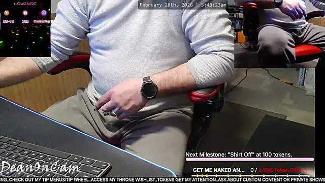 Snapshot of DeanonCam chatting on 28, 2, 2026 DeanonCam online show from 28, 2, 2026