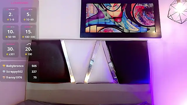 Lisa sparkleee online show from 28, 2, 2026