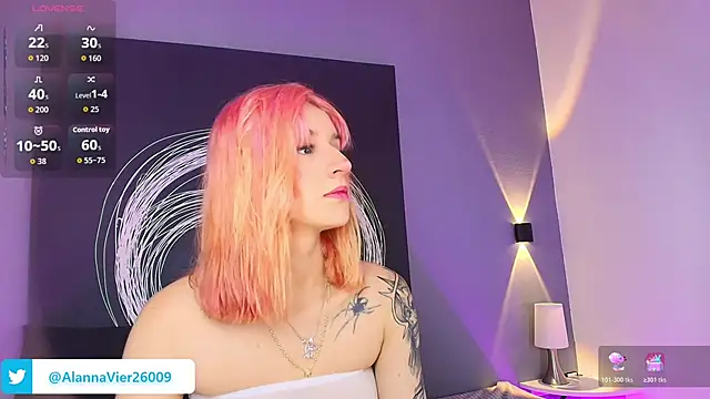 AlannaViera online show from 16, 4, 2026