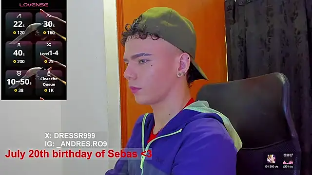 sebascuterouss online show from 14, 7, 2026