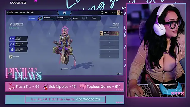 PixieePlays online show from 9, 4, 2026