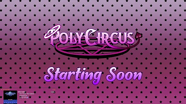 Snapshot of PolyCircus chatting on 8, 4, 2026 PolyCircus online show from 8, 4, 2026