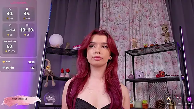 Snapshot of Sophie_Rae chatting on 11, 5, 2026 Sophie Rae online show from 11, 5, 2026