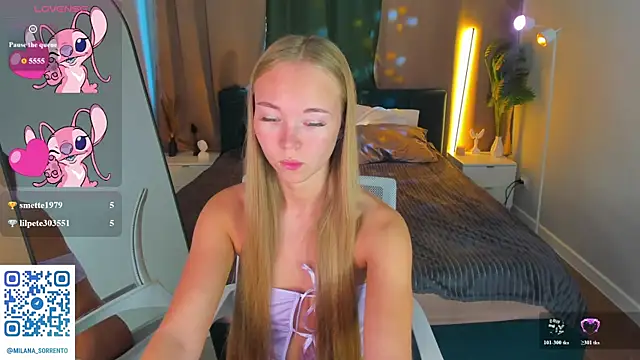 Snapshot of Milana_Sorrento chatting on 8, 7, 2026 Milana Sorrento online show from 8, 7, 2026