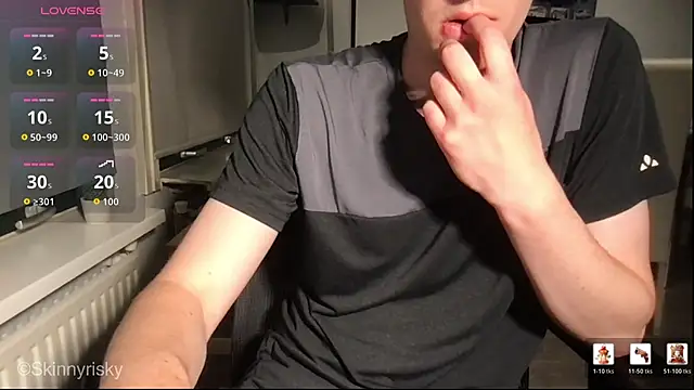 Skinnyrisky online show from 5, 7, 2026