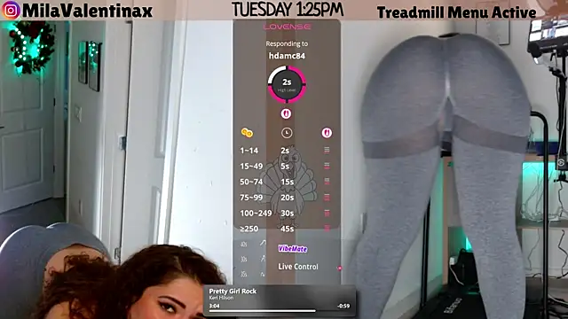 MilaValentina online show from 2, 12, 2025