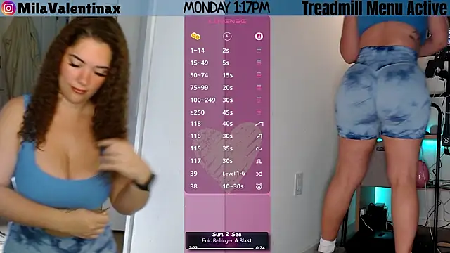 MilaValentina online show from 23, 3, 2026